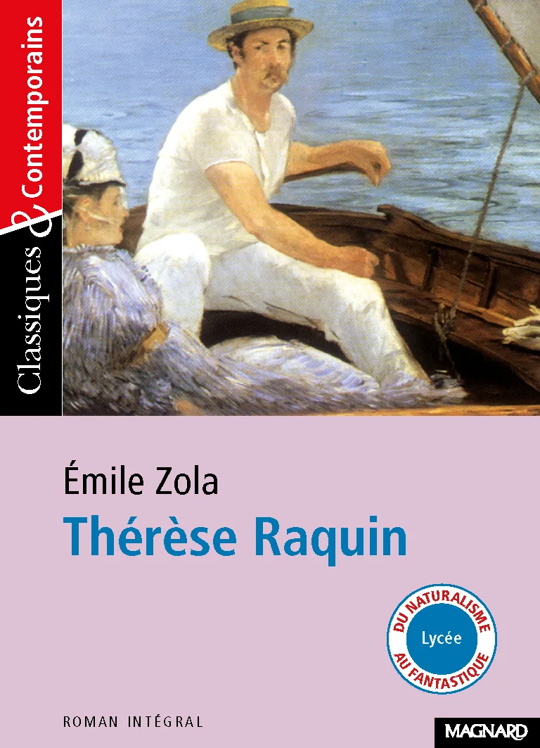 Couverture — Thérèse Raquin - Classiques et Contemporains