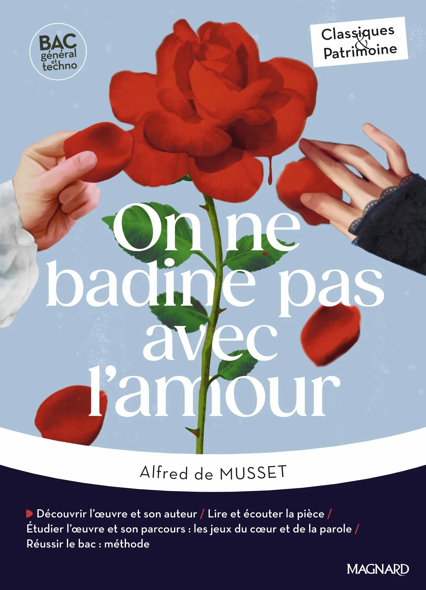Couverture — On ne badine pas avec l'amour - Bac Français 1re 2025 - Classiques et Patrimoine