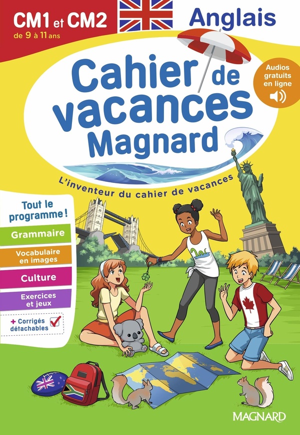 Couverture — Cahier de vacances Anglais CM1 et CM2
