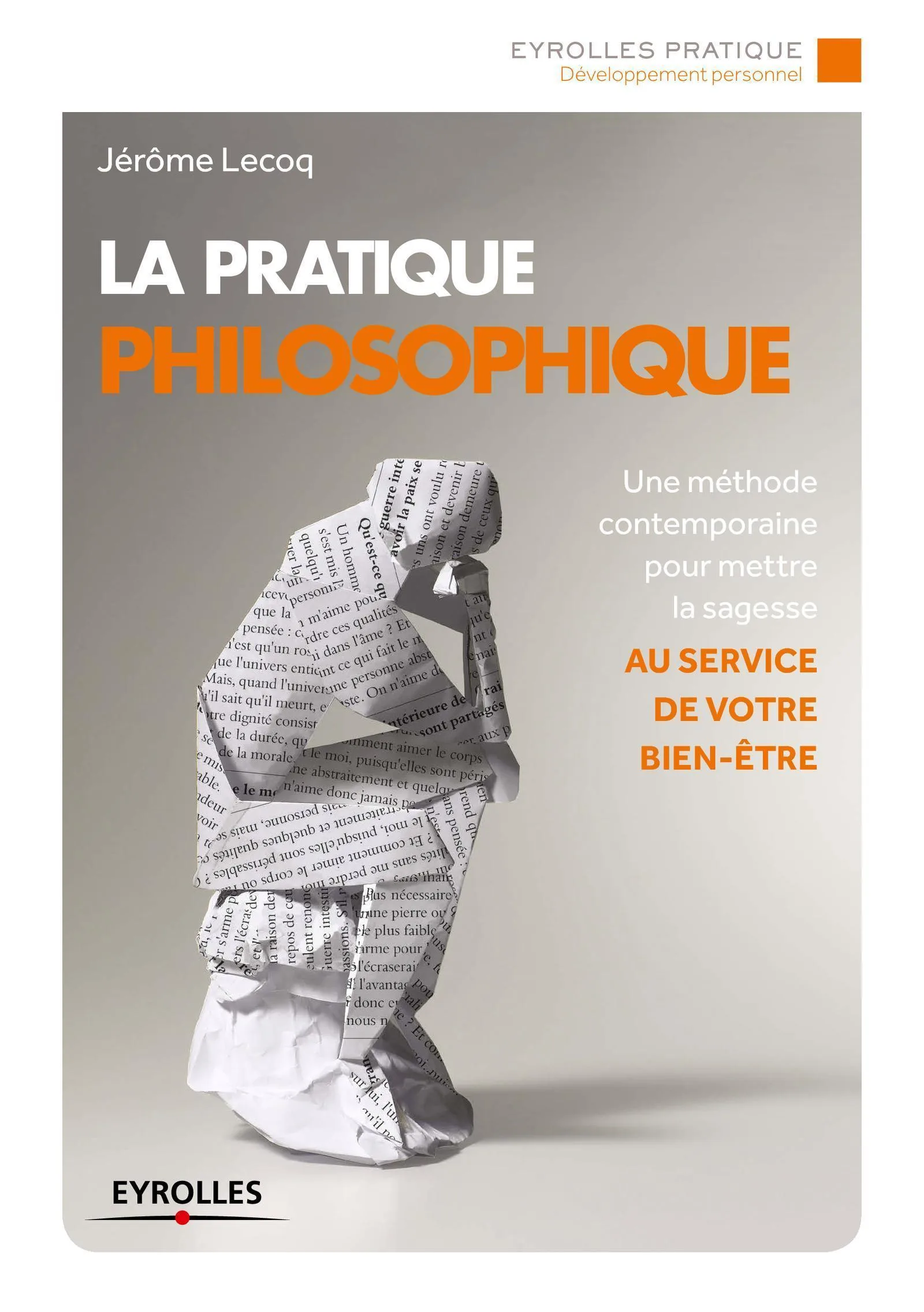 Couverture — La pratique philosophique