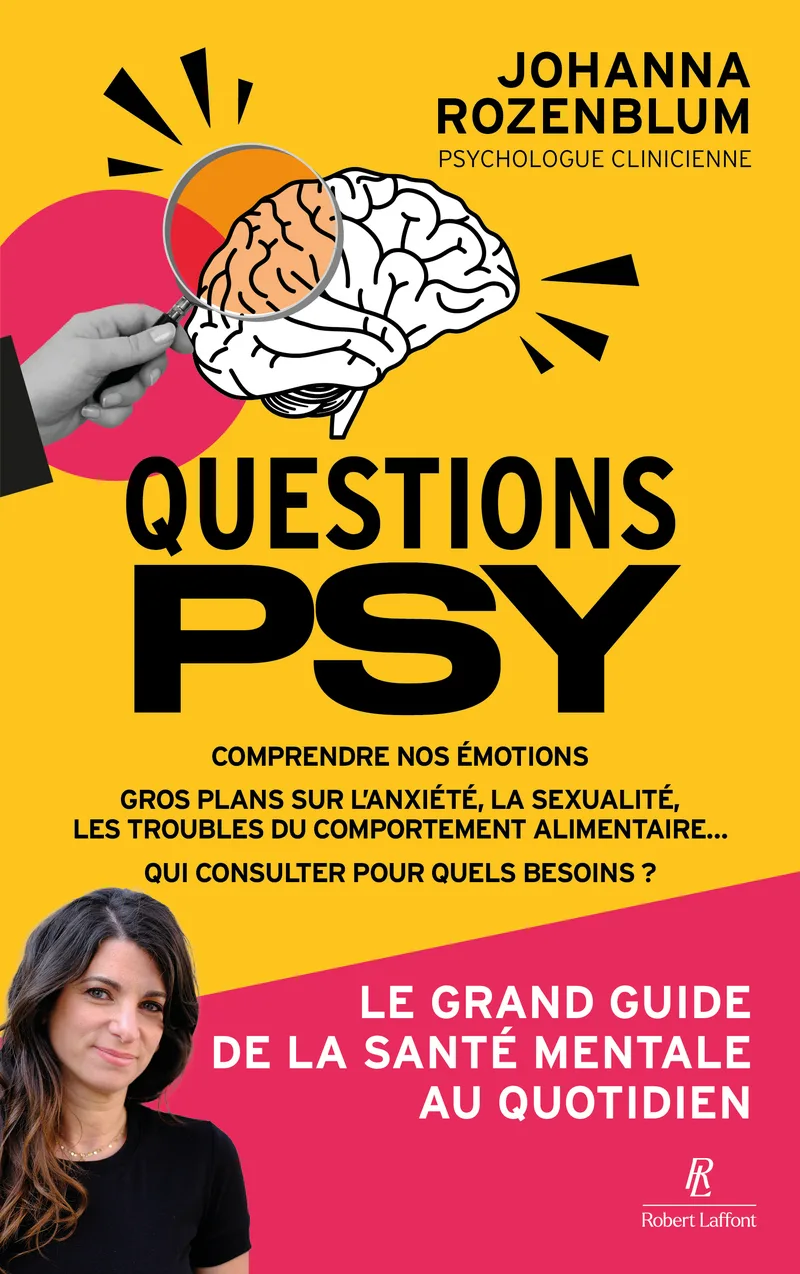 Couverture — Questions psy - Le grand guide de la santé mentale au quotidien