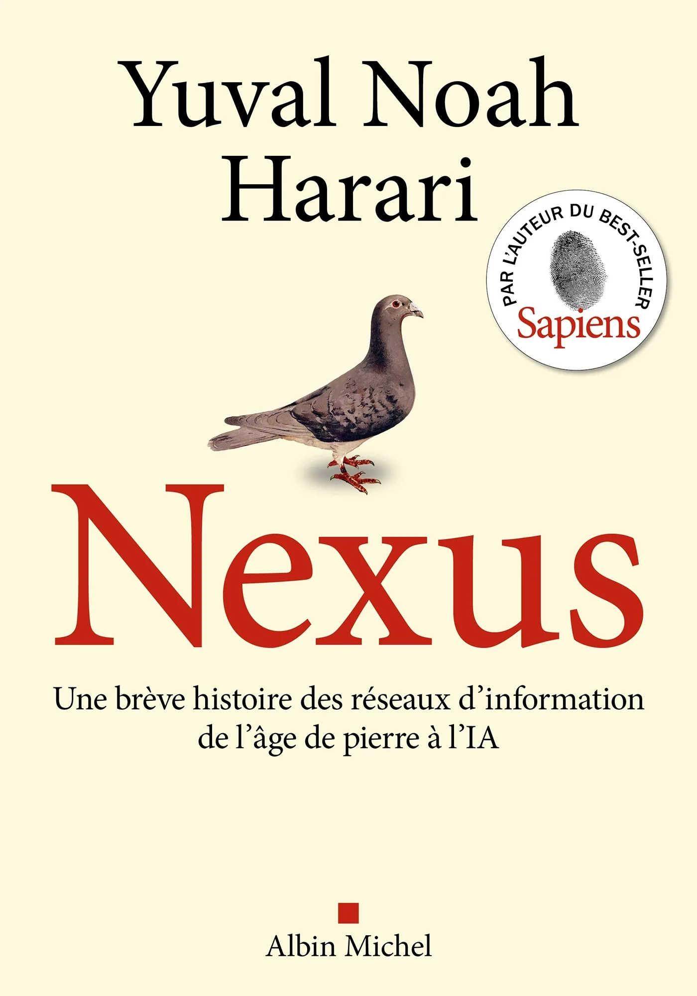 Couverture — Nexus (version française)-Meilleur essai 2024 - Lire Magazine