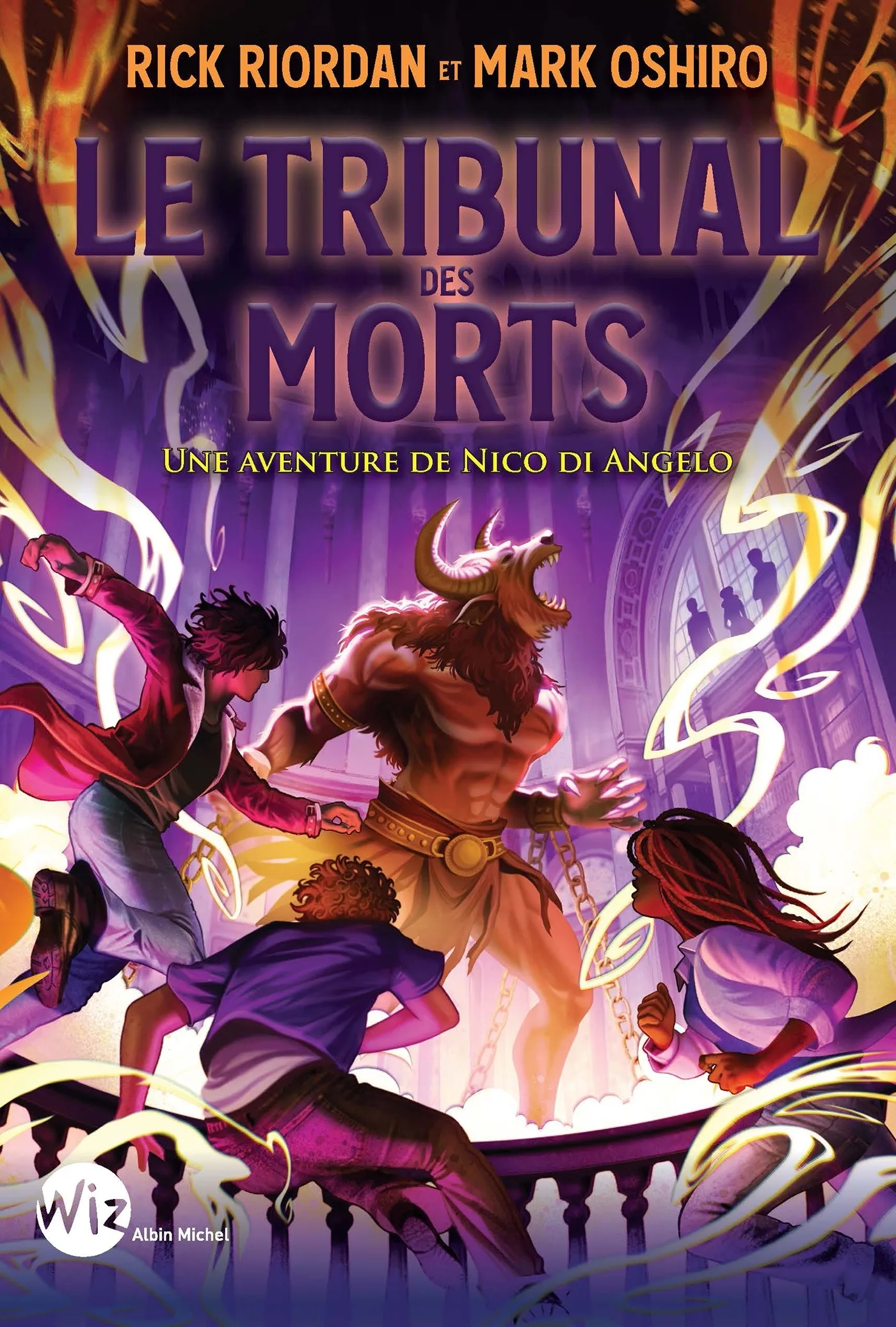 Couverture — Le Tribunal des morts - Une aventure de Nico Di Angelo - tome 2