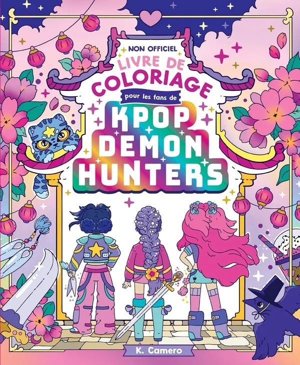 Couverture — Livre de coloriage non officiel pour les fans de KPop Demon Hunters