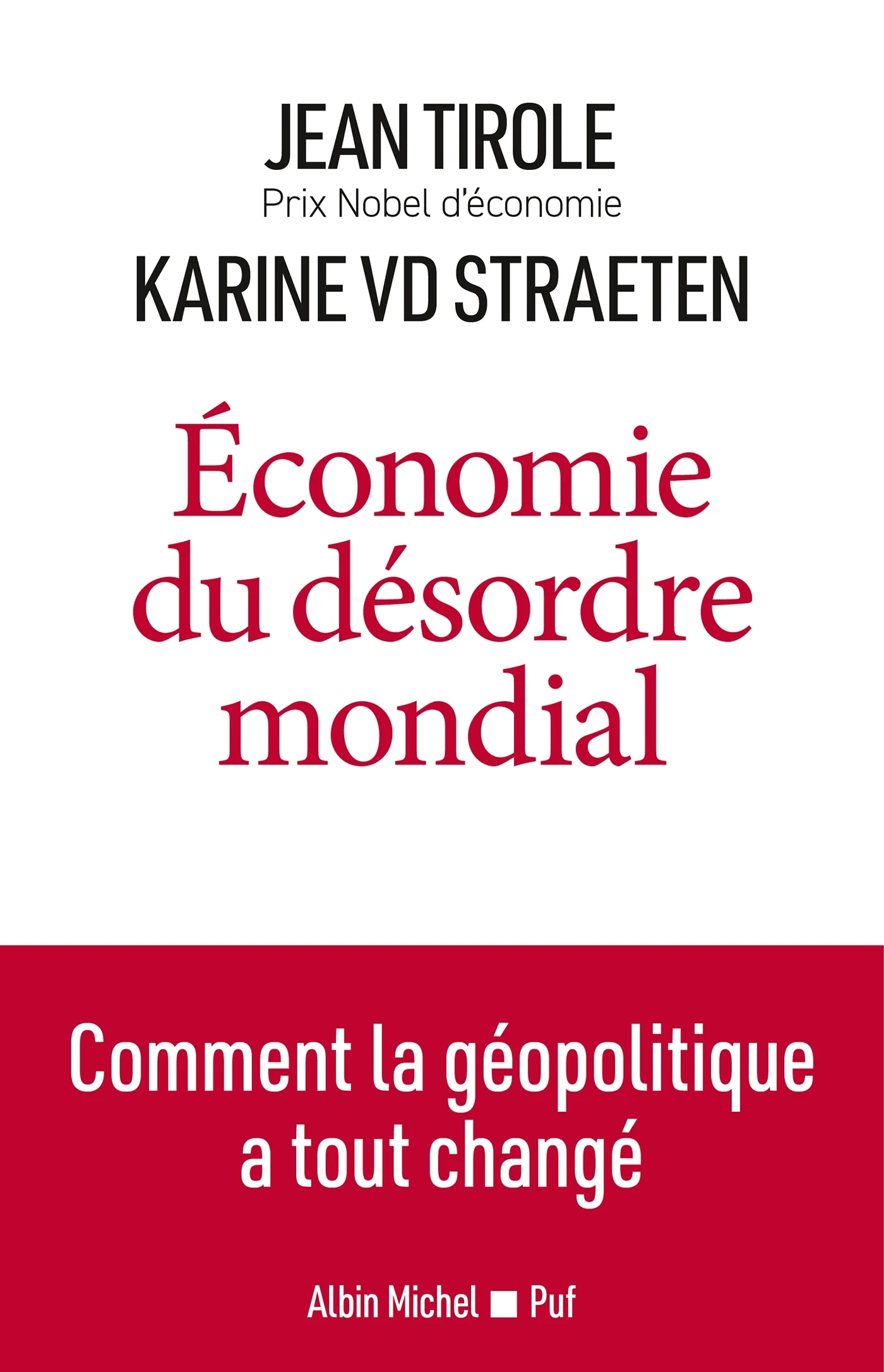 Couverture — Économie du désordre mondial