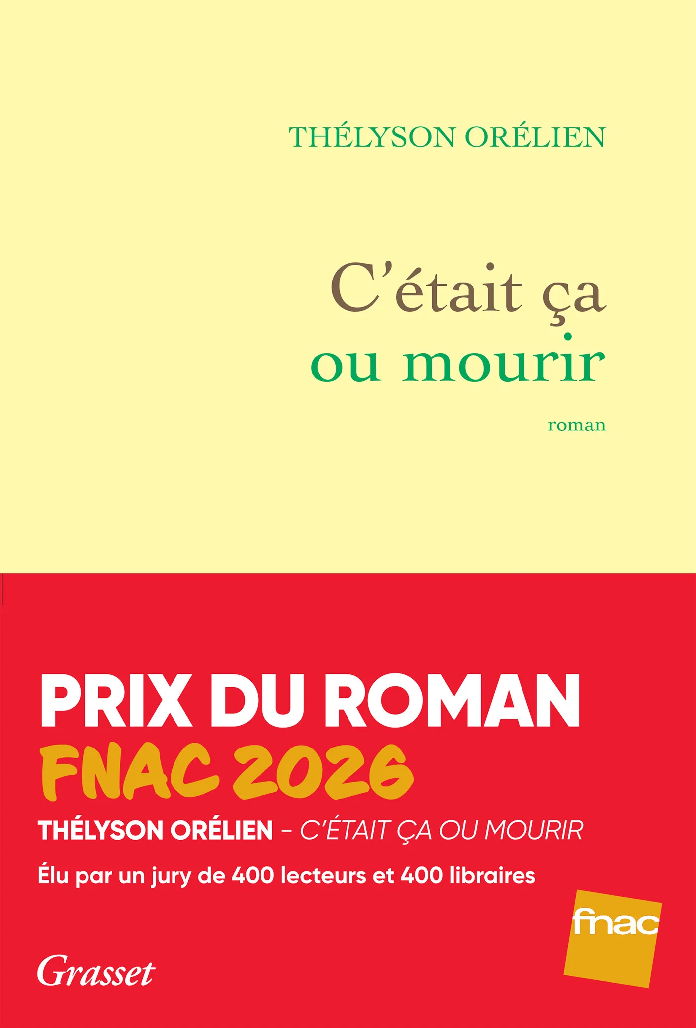 Couverture — C'était ça ou mourir