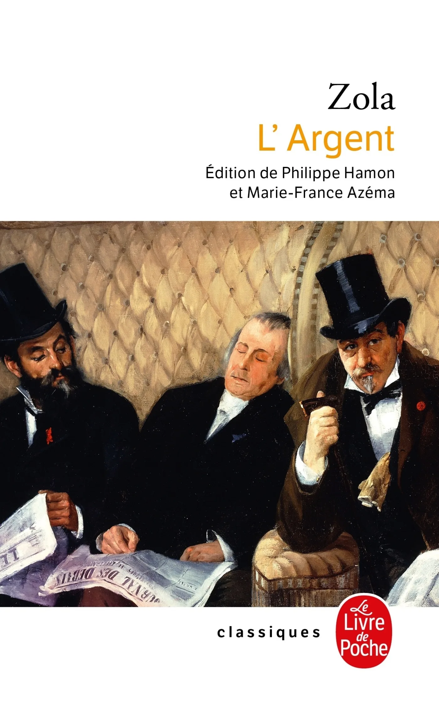 Couverture — L'Argent