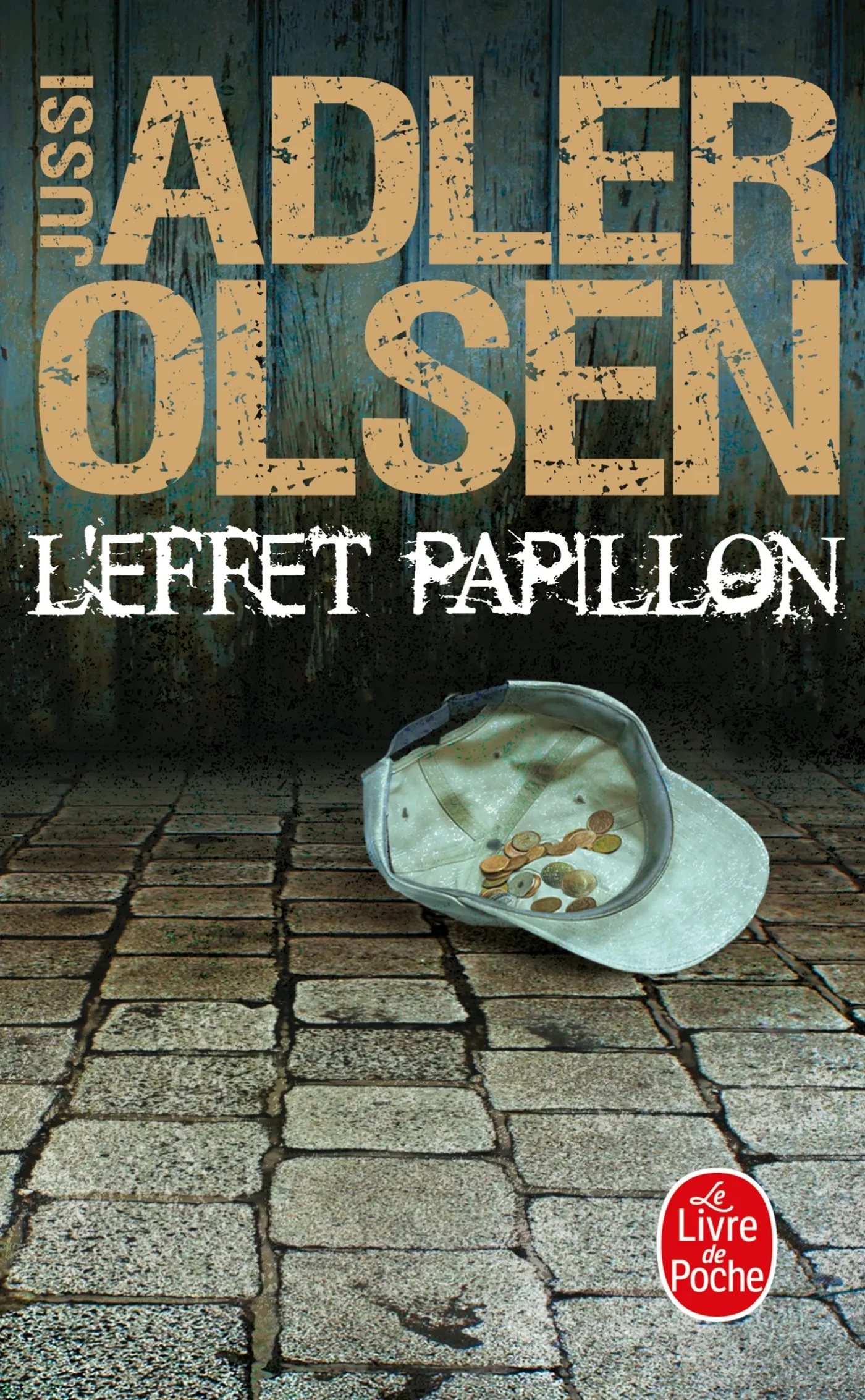 Couverture — L'Effet papillon (Les Enquêtes du département V, Tome 5)