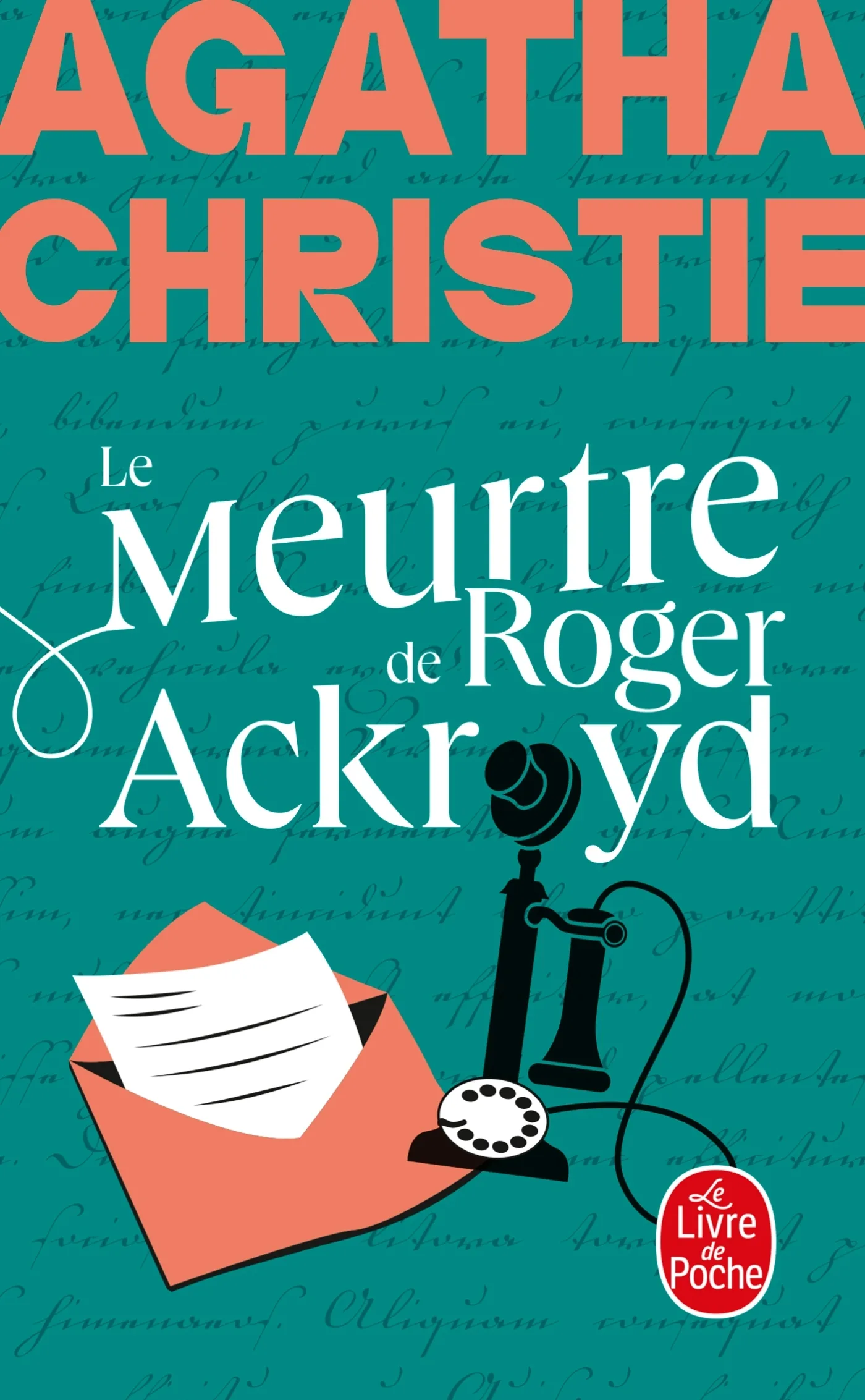 Couverture — Le Meurtre de Roger Ackroyd (Nouvelle traduction révisée)