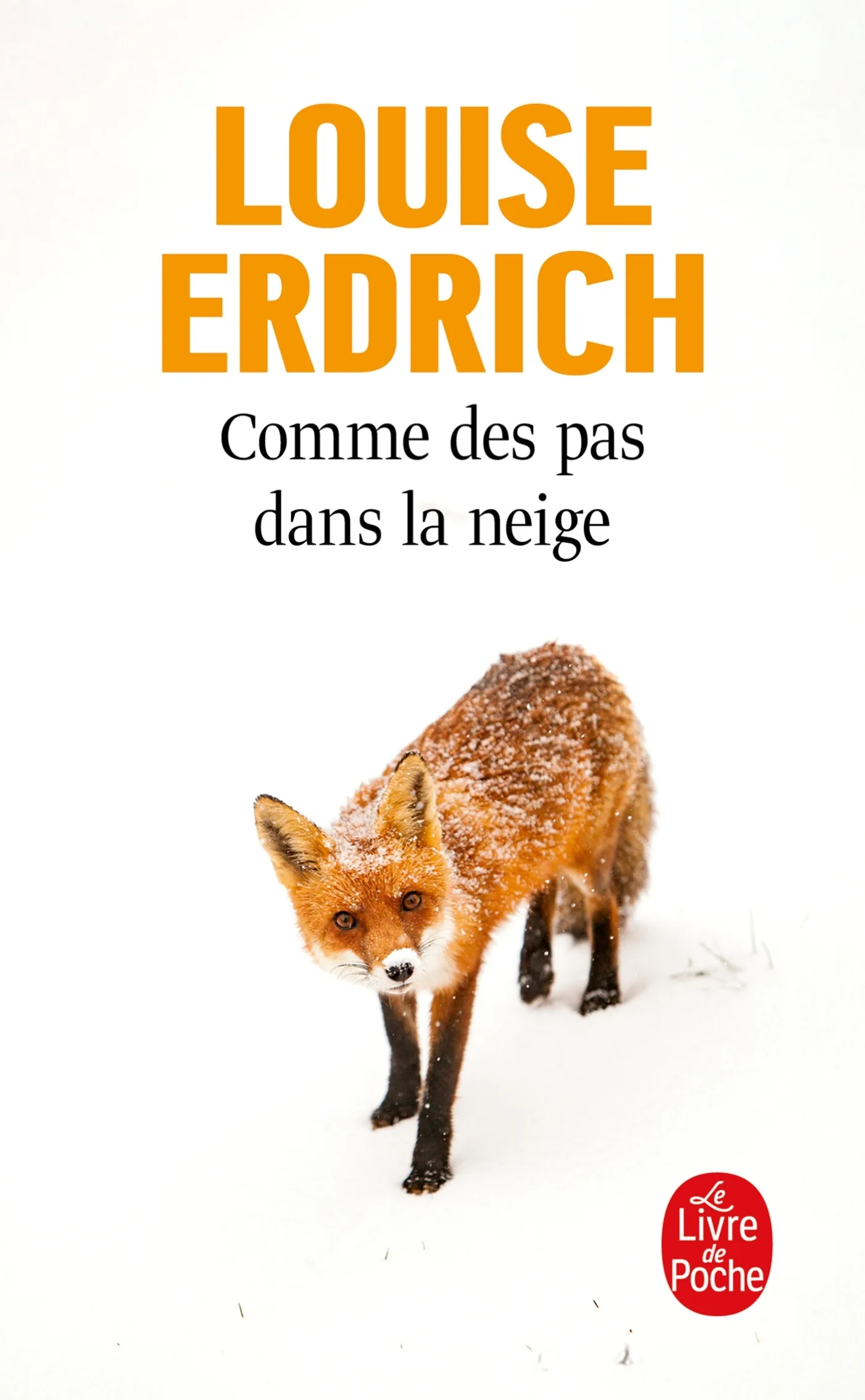 Couverture — Comme des pas dans la neige