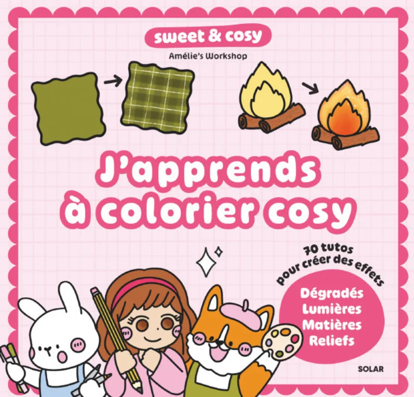 Couverture — J'apprends à colorier cosy