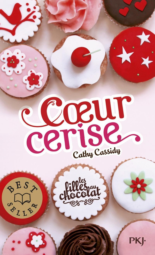 Couverture — Les filles au chocolat Tome 1 : coeur cerise