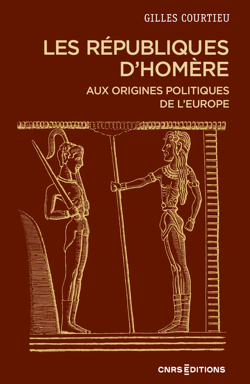 Couverture — Les républiques d'Homère - Aux origines politiques de l'Europe