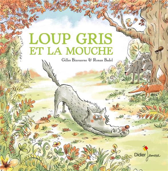 Couverture — Loup gris et la mouche