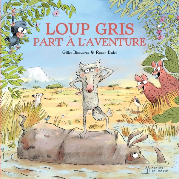 Couverture — Loup Gris part à l'aventure