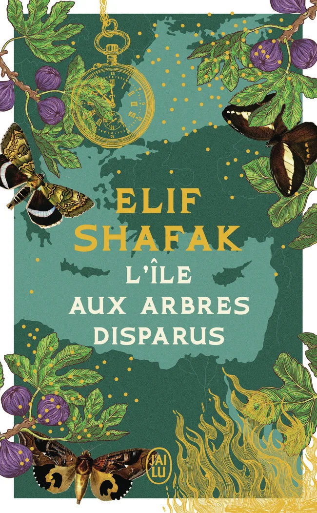 Couverture — L'île aux arbres disparus
