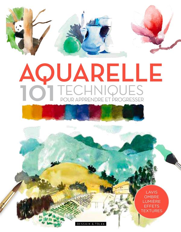 Aquarelle ; 101 techniques pour apprendre et progresser