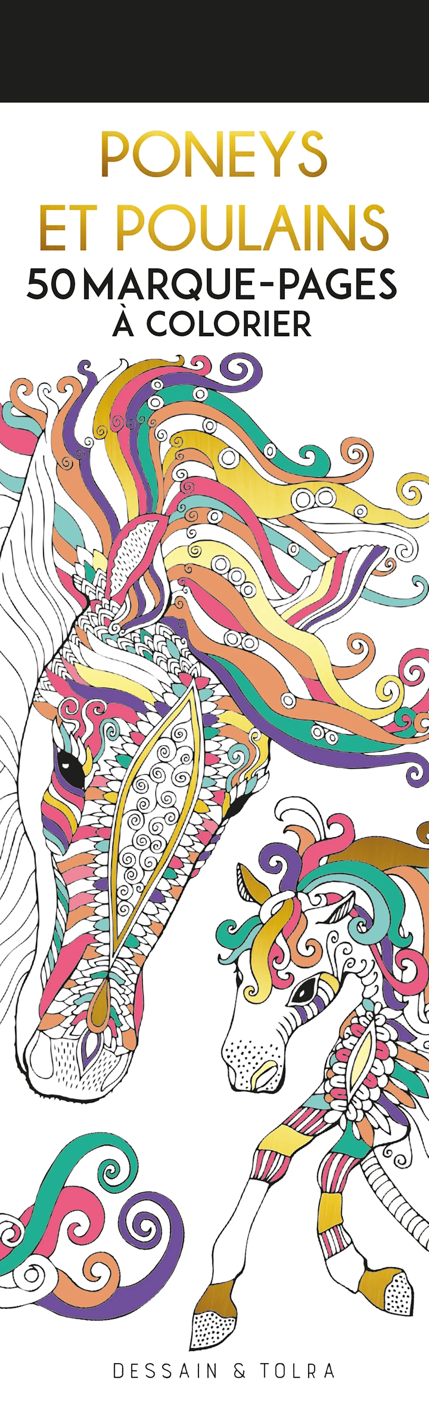 Couverture — Marque-pages Poney - Poulain