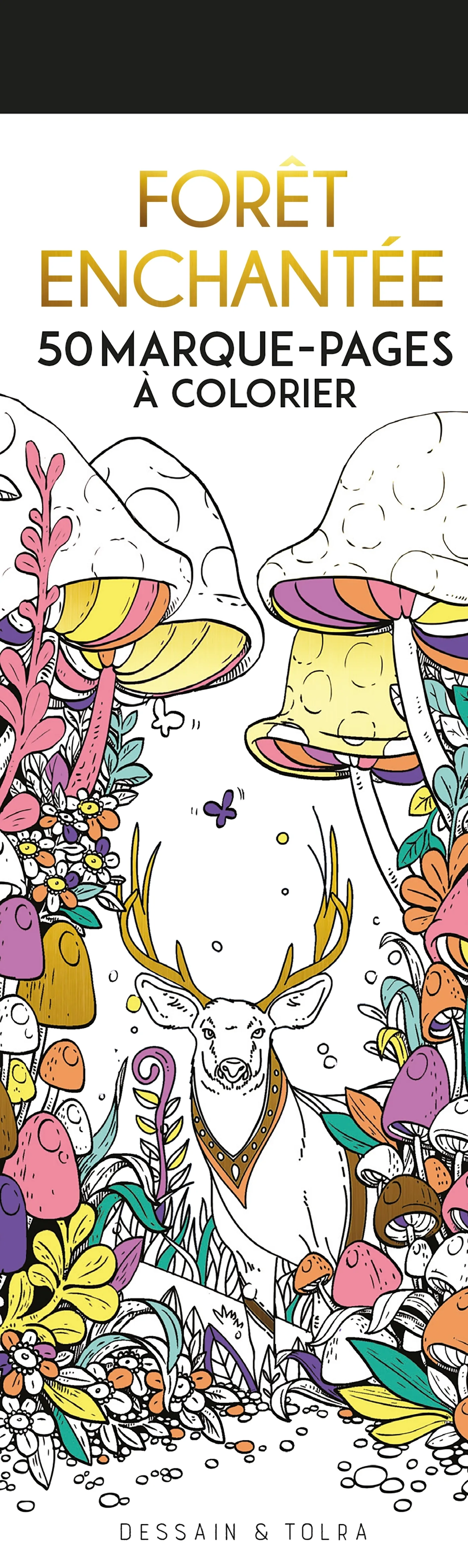 Couverture — Marque page forêt enchantée