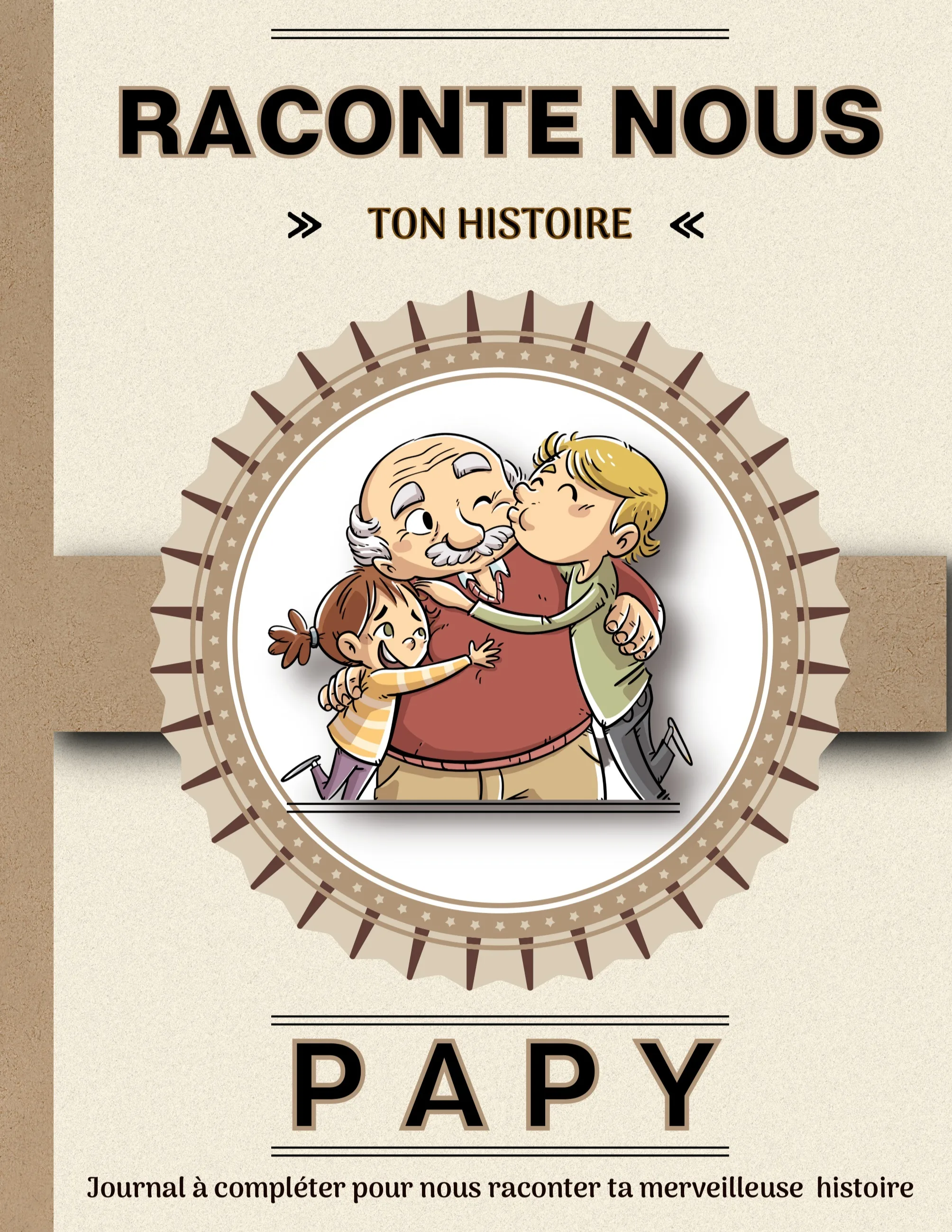 Couverture — Papy raconte nous ton histoire