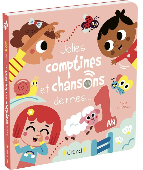 Couverture — Jolies comptines et chansons de mes 1 an