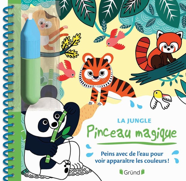Pinceau magique : La jungle (Spirale)