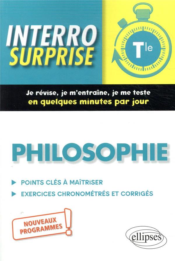 Couverture — Philosophie ; terminale, nouveaux programmes.
