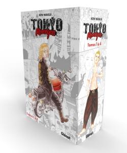 Couverture — Tokyo revengers : coffret Tomes 1 à 4