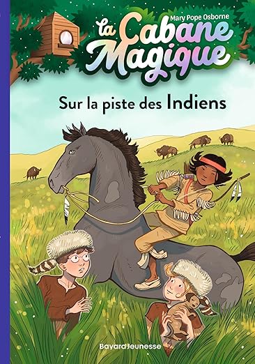 Couverture — La cabane magique, Tome 17: Sur la piste des Indiens