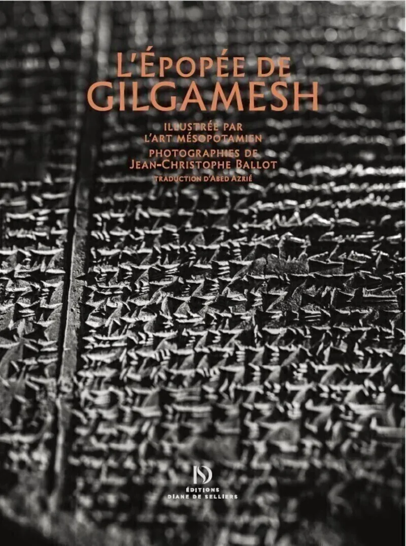Couverture — L'épopée de Gilgamesh illustrée par l'art mésopotamien