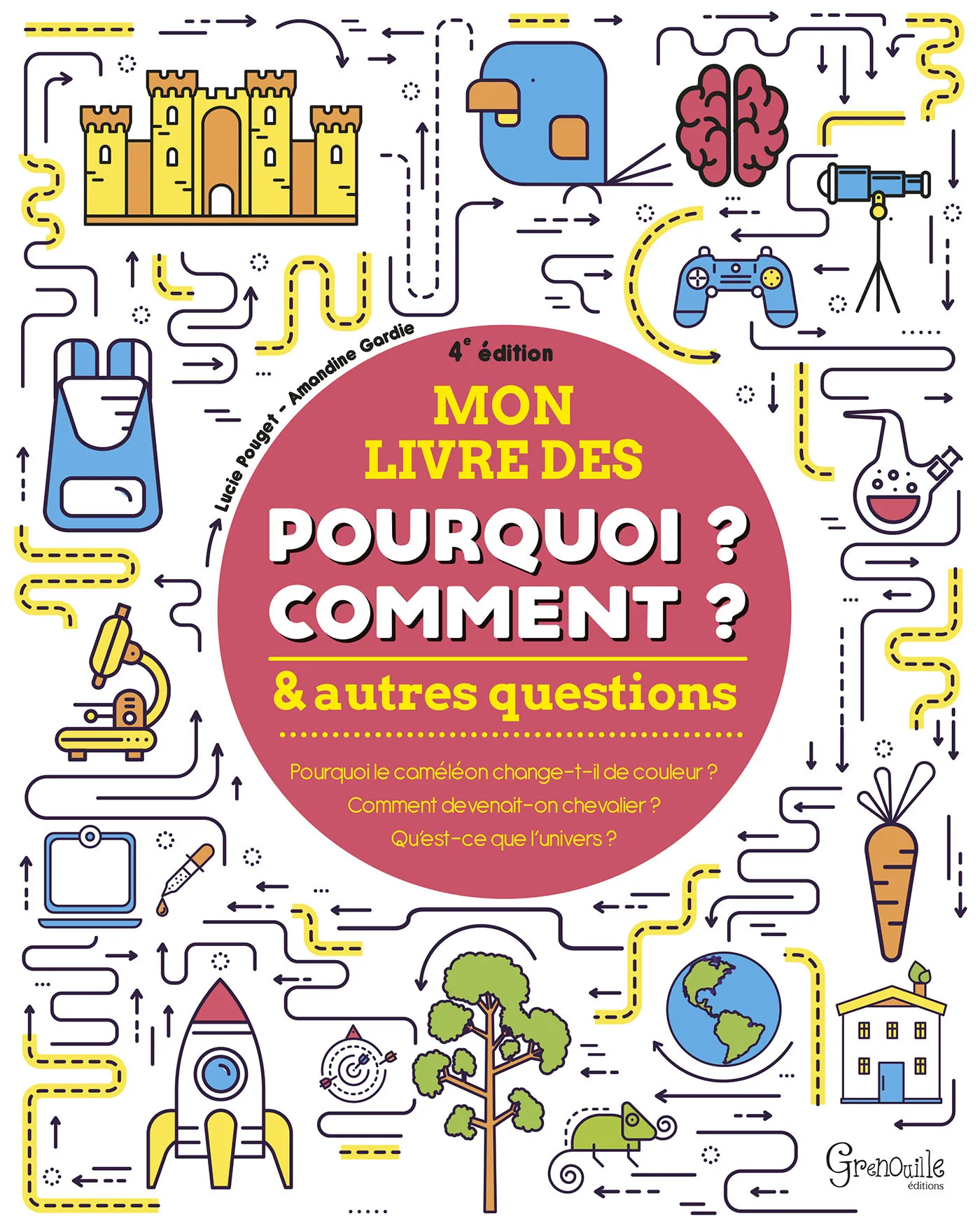 Couverture — Mon livre des pourquoi, comment et autres questions (4e édition)
