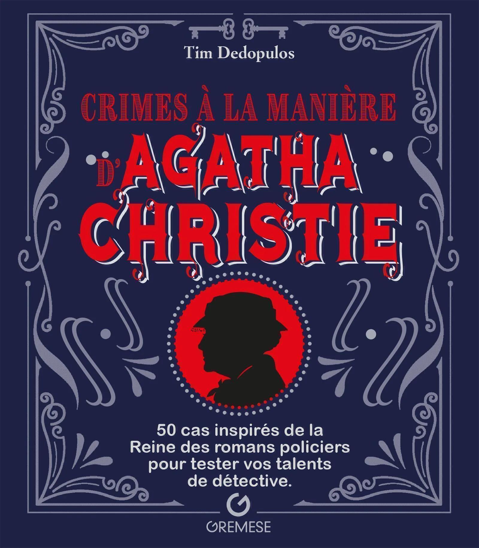 Couverture — Crimes à la manière d'Agatha Christie