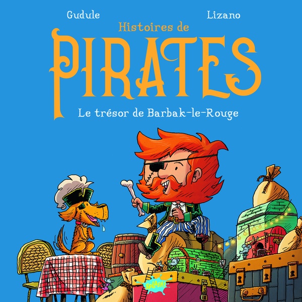 Couverture — Histoires de pirates : Le trésor de Barbak-le-Rouge