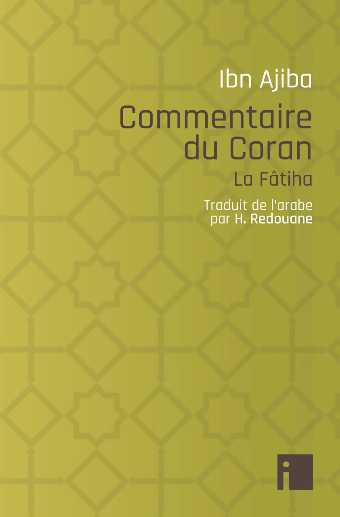 Couverture — Commentaire du Coran