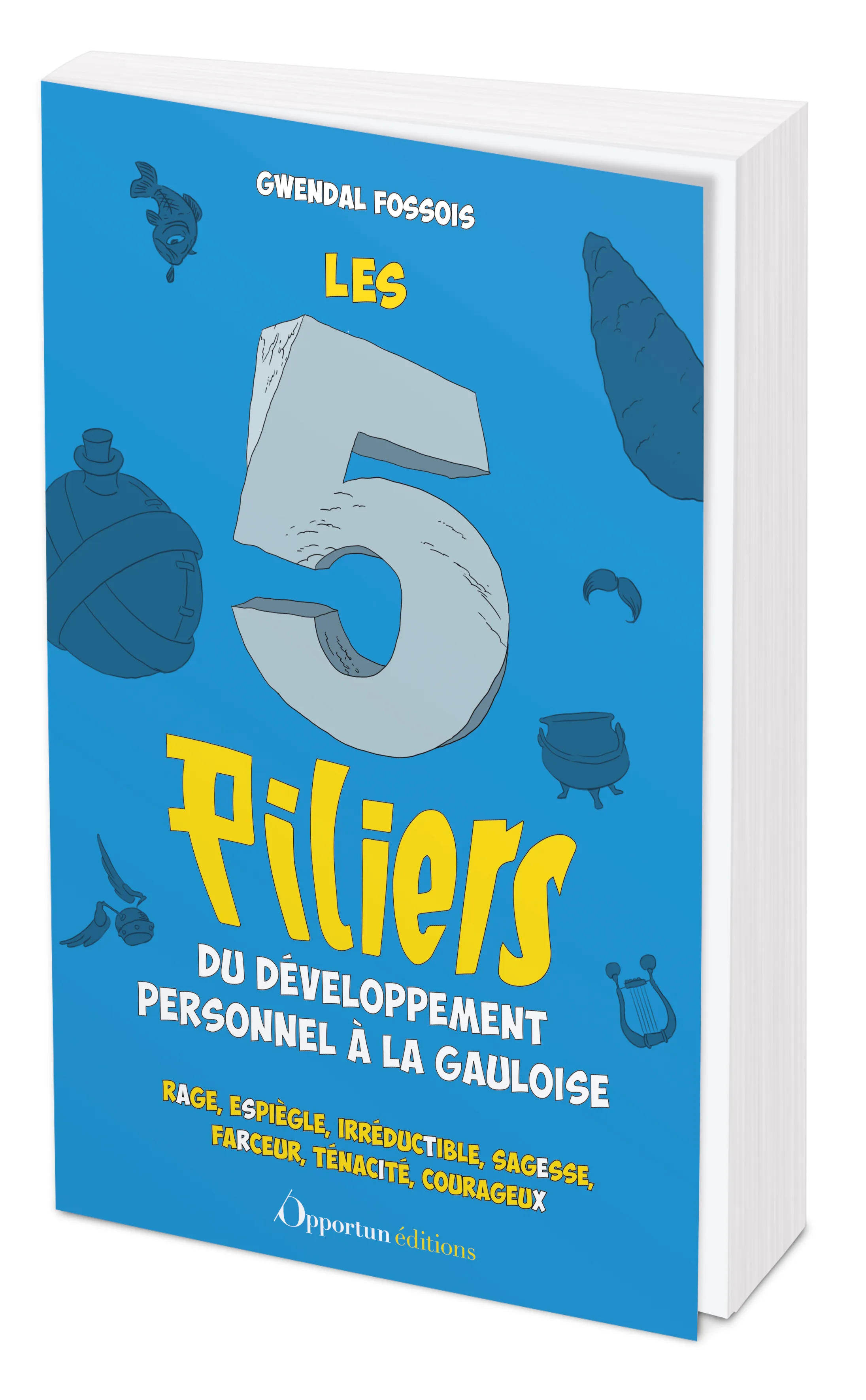 Couverture — Les 5 piliers du développement personnel à la gauloise
