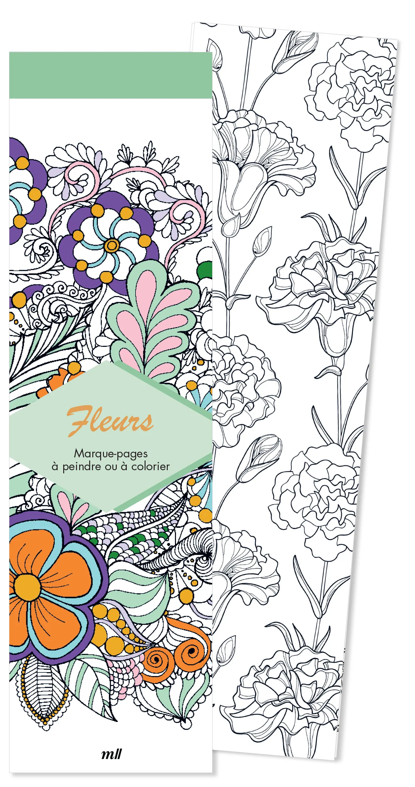 Couverture — Marque-pages - Fleurs