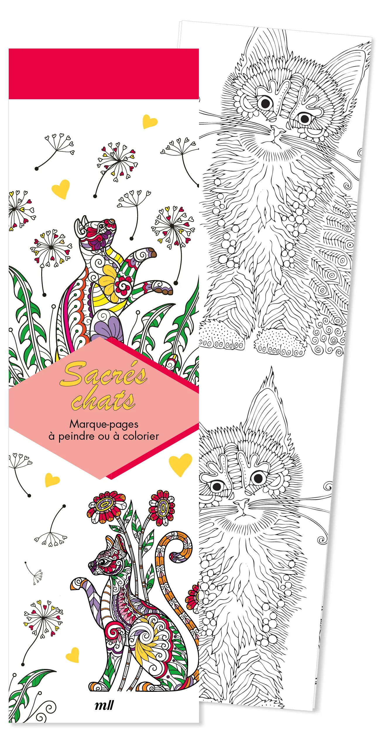 Couverture — Marque-pages - Sacrés chats