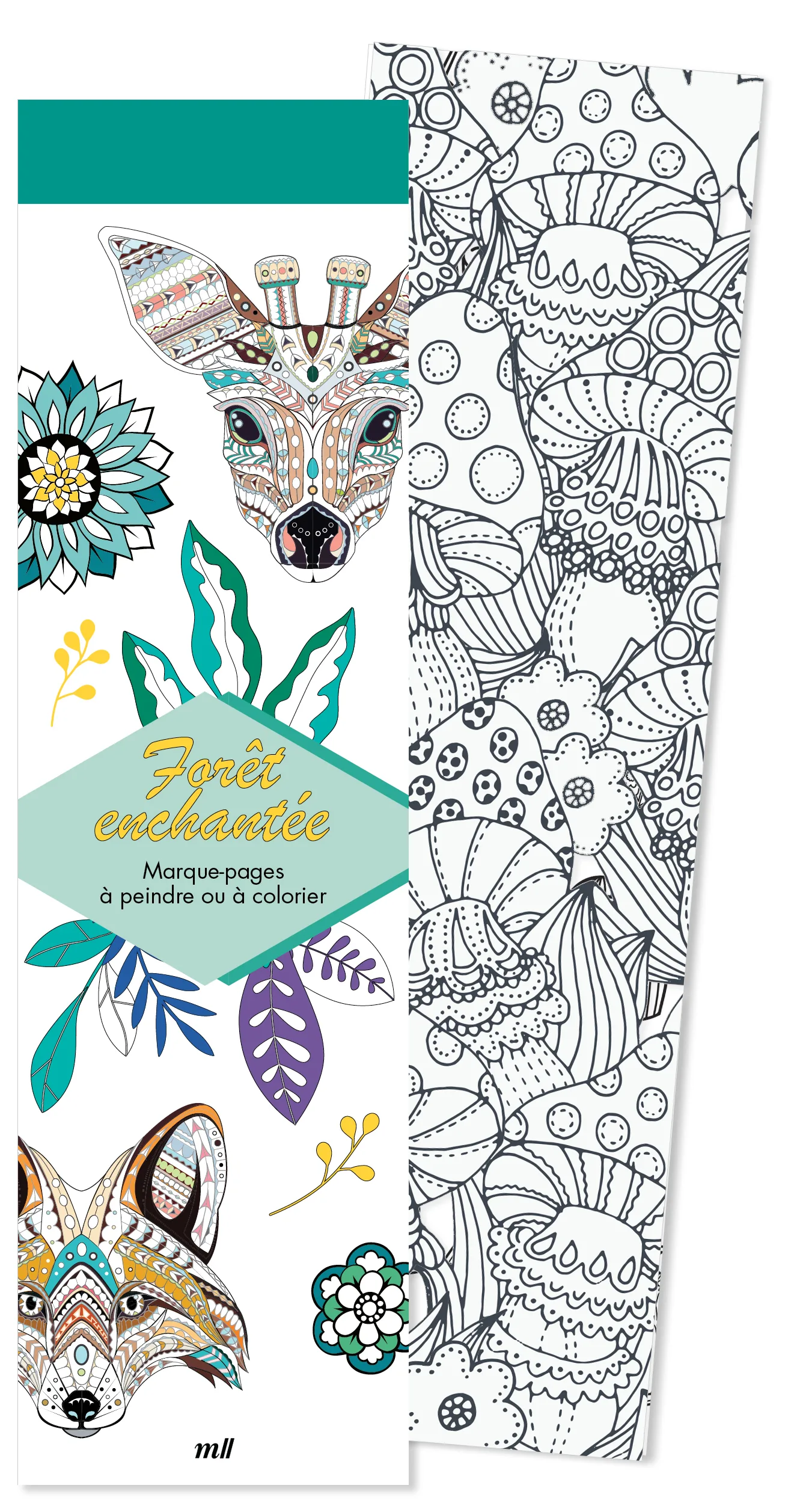 Couverture — Marque-pages - Forêt enchantée