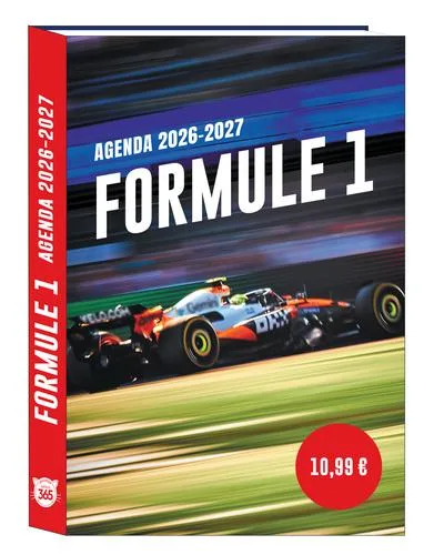 Couverture — Agenda scolaire Formule 1 (édition 2026/2027)