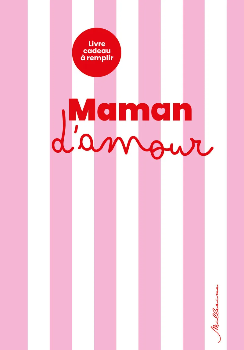 Couverture — Livre à remplir pour ma maman d'amour