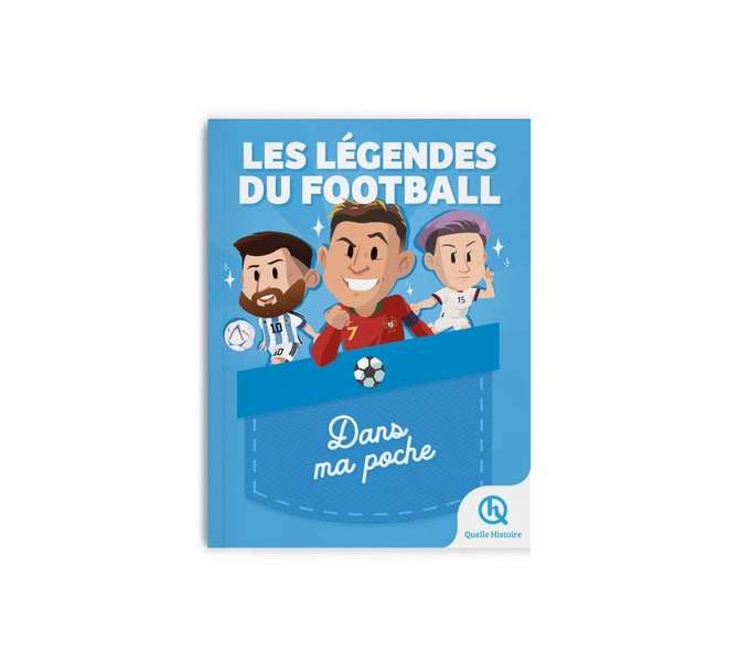 Couverture — Les légendes du football : Dans ma poche