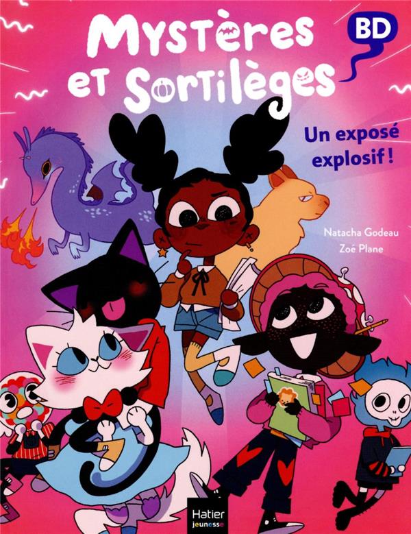 Couverture — Mystères et sortilèges t.3 : un exposé explosif !