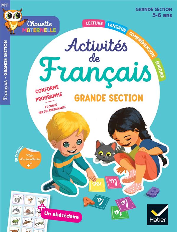 Couverture — Chouette maternelle Tome M11 : Activités de français ; Grande Section