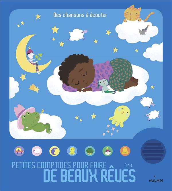 Couverture — Petites comptines pour faire de beaux rêves