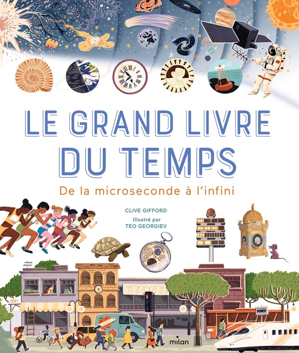 Couverture — Le grand livre du temps : De la microseconde à l'infini