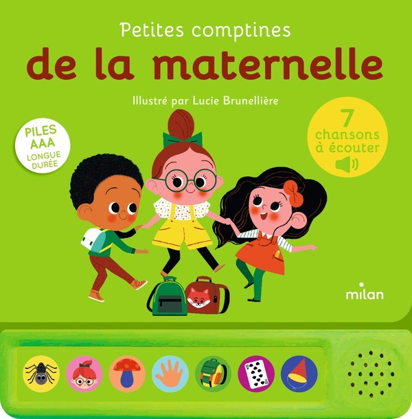 Couverture — Petites comptines de la maternelle