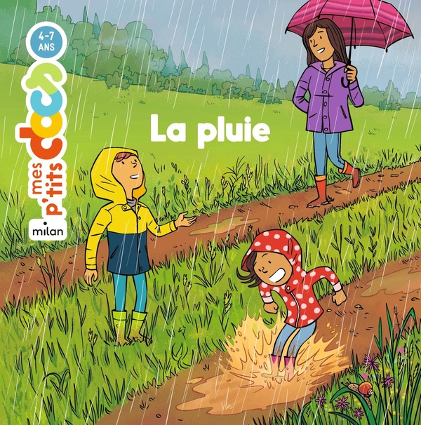 Couverture — Mes p'tits docs : La pluie