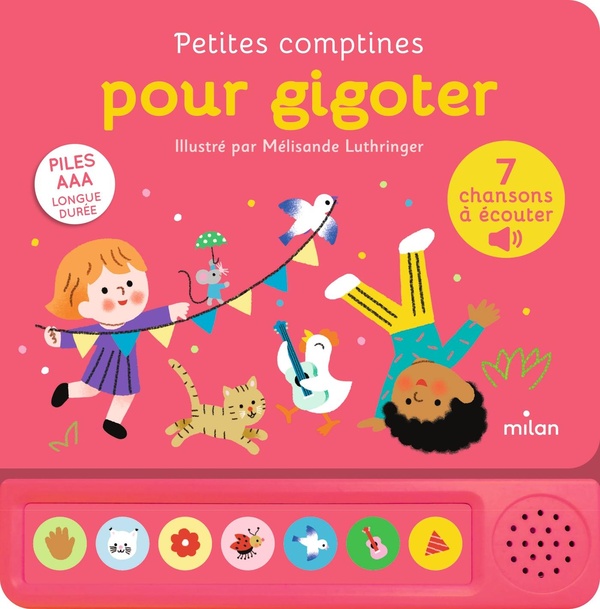 Couverture — Petites comptines pour gigoter