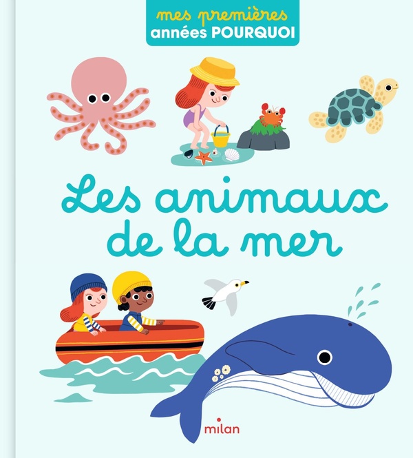 Couverture — Les animaux de la mer