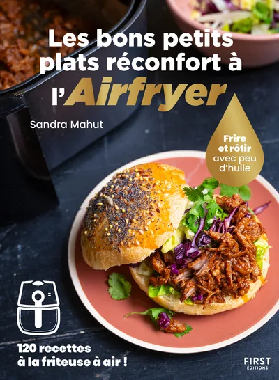 Couverture — Les bons petits plats réconfort à l'Airfryer